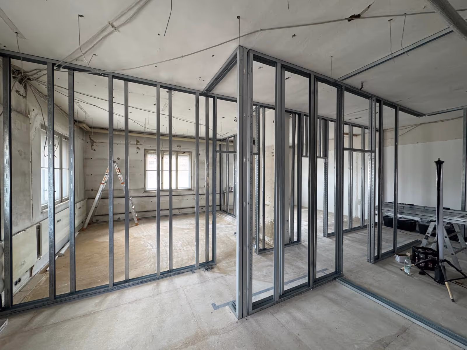 Bürosanierung Innenausbau Phase 5