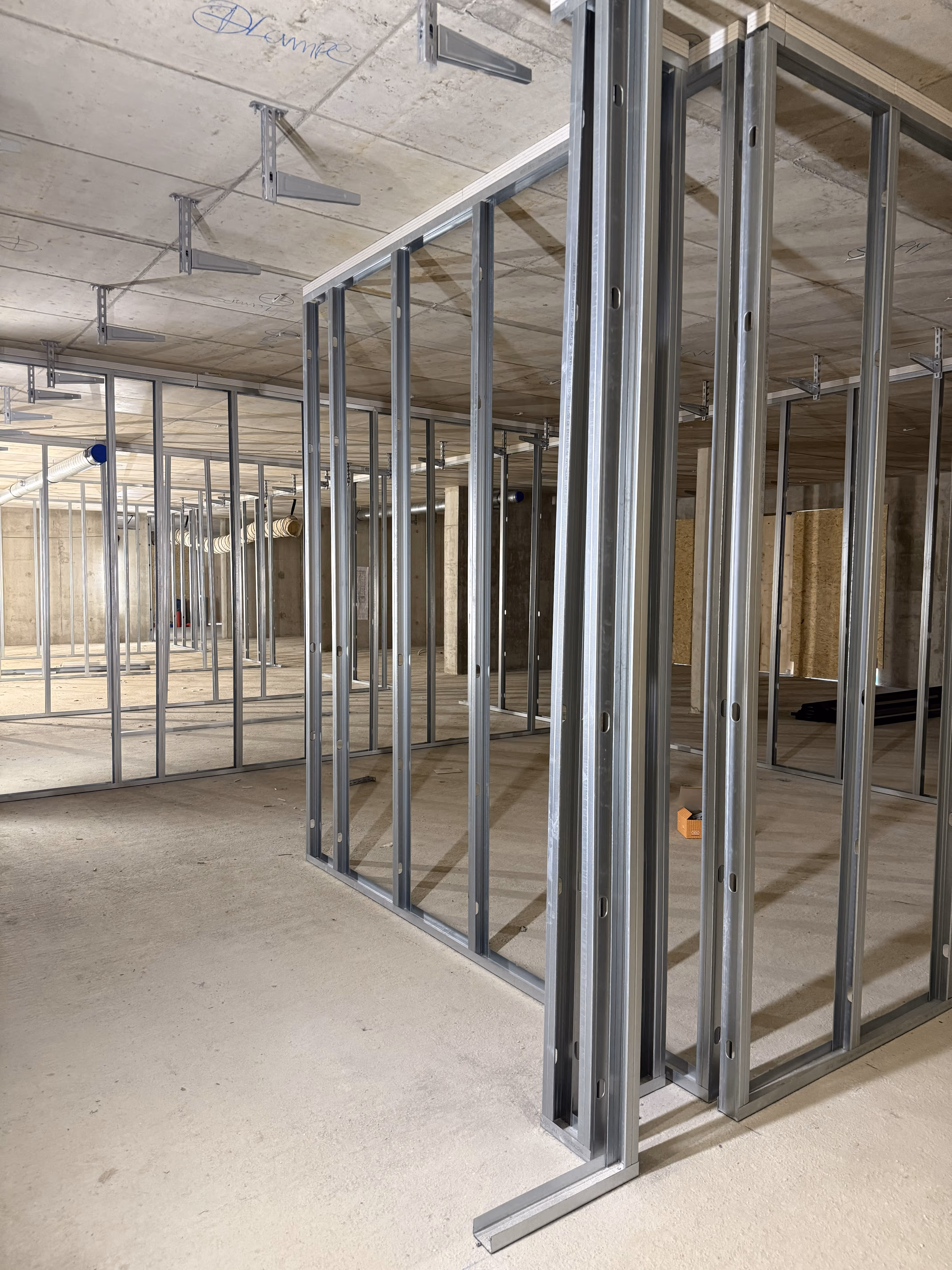 Innenausbau, Trockenbau