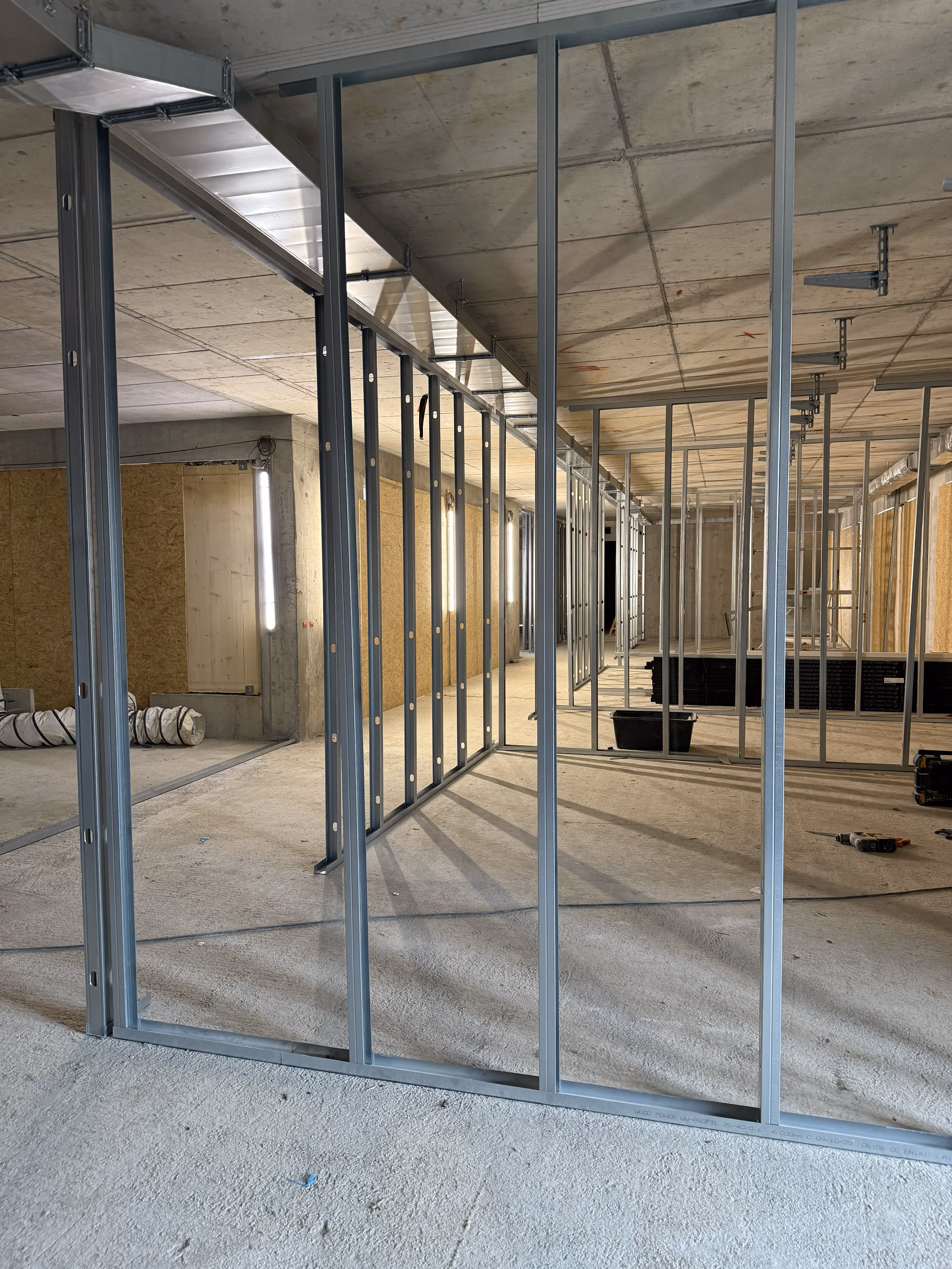 Innenausbau, Trockenbau